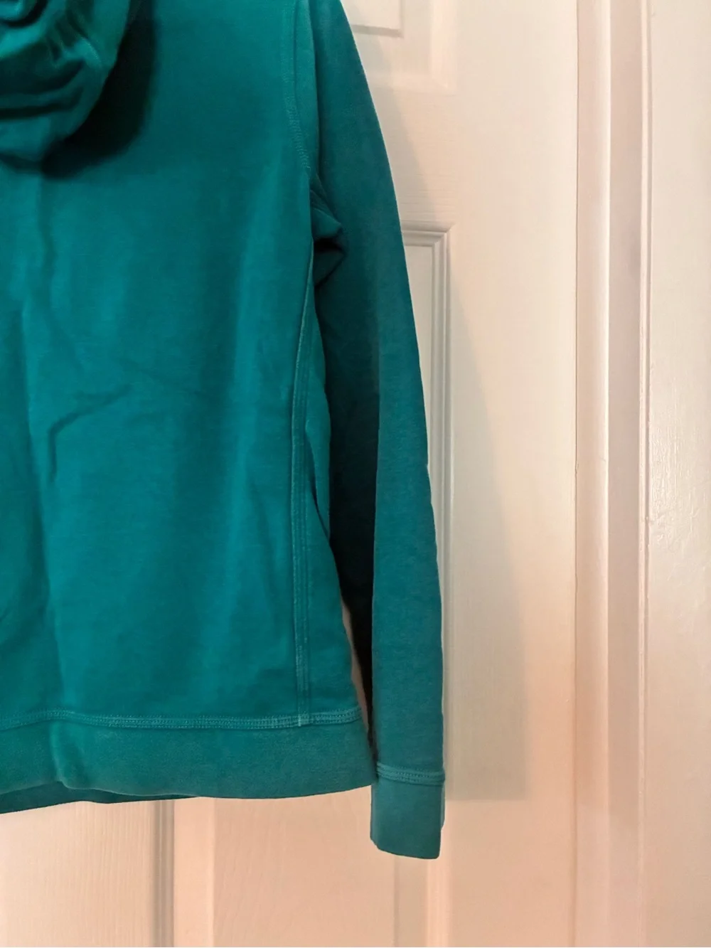 Nike Pullover Hooded Sweatshirt- Youth XL - Turquoise Embroidered Nike Hoodie